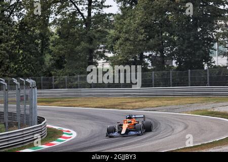 Monza, Italie. 10 septembre 2021.Daniel Ricciardo (AUS) McLaren MCL35M. 10.09.2021. Championnat du monde de Formule 1, Rd 14, Grand Prix d'Italie, Monza, Italie, Jour de qualification. Le crédit photo doit être lu : images XPB/Press Association. Banque D'Images