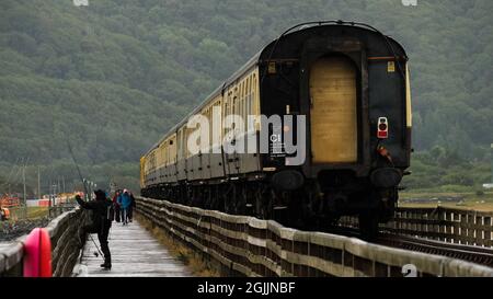 Cambrian Coast Express, Pathfinder Tours, août 2021 Banque D'Images