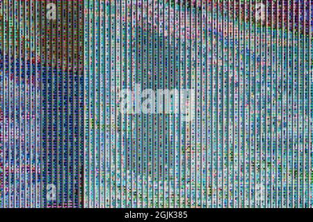 Résumé fond d'un problème numérique. Banque D'Images