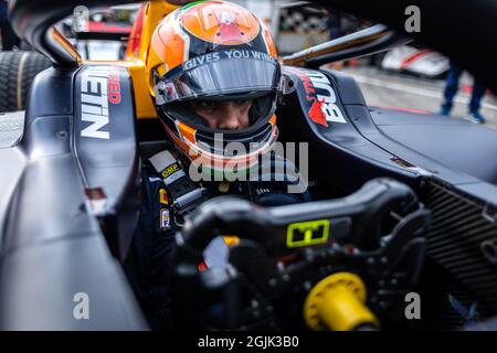 Monza, Italie. 10 septembre 2021. Daruvala Jehan (ind), Carlin, Dallara F2, portrait lors de la 5ème partie du Championnat de Formule 2 2021 de la FIA du 9 au 12 septembre 2021 sur l'Autodromo Nazionale di Monza, à Monza, Italie - photo Sebastiaan Rozendaal / Dutch photo Agency / DPPI crédit: DPPI Media/Alay Live News Banque D'Images