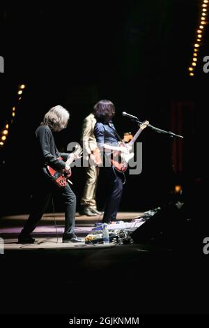 Rome, Italie. 09e septembre 2021. Le groupe Marlene Kuntz présente à cavea au Parco della Musica à Rome, son dernier 'Post Pandemic Tour' 2021. (Photo de Daniela Franceschelli/Pacific Press/Sipa USA) crédit: SIPA USA/Alay Live News Banque D'Images