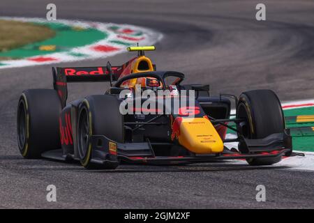 Monza, Italie. 10 septembre 2021. 06 Daruvala Jehan (ind), Carlin, Dallara F2, action lors de la 5ème partie du Championnat de Formule 2 2021 de la FIA du 9 au 12 septembre 2021 sur l'Autodromo Nazionale di Monza, à Monza, Italie crédit: Agence de photo indépendante/Alamy Live News Banque D'Images