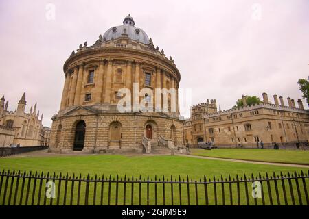 The Radcliffe Camera, bibliothèque et salle de lecture de l'Université d'Oxford, Oxford, Angleterre, Royaume-Uni Banque D'Images