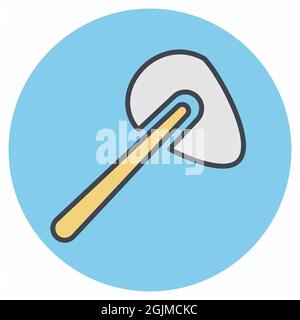 Vecteur d'icône de Reflex - style de contrainte de couleur - illustration simple, contour modifiable, vecteur de modèle de conception, idéal pour les impressions, les posters, publicités, ann Illustration de Vecteur