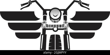 Modèle d'illustration vectoriel d'inspiration avec logo Motor club Illustration de Vecteur