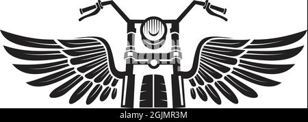 Modèle d'illustration vectoriel d'inspiration avec logo Motor club Illustration de Vecteur