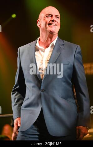 10 septembre 2021, Leeds, South Yorkshire, U.K: Go West, concert classique des années 80 , Leeds Millenium Square , Royaume-Uni , 10.09.2021 (Credit image: © Robin Burns/ZUMA Press Wire) Banque D'Images