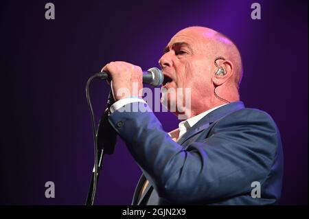 10 septembre 2021, Leeds, South Yorkshire, U.K: Go West, concert classique des années 80 , Leeds Millenium Square , Royaume-Uni , 10.09.2021 (Credit image: © Robin Burns/ZUMA Press Wire) Banque D'Images