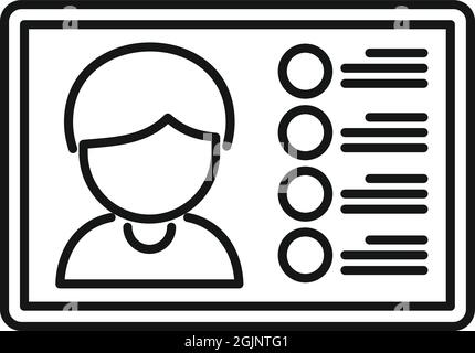 Vecteur de contour de l'icône du flux de webinaires. Diffusion en ligne Illustration de Vecteur