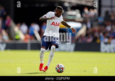 11 septembre 2021 ; Selhurst Park, Crystal Palace, Londres, Angleterre ; Premier League football, Crystal Palace versus Tottenham Hotspur: Emerson of Tottenham Hotspur Banque D'Images