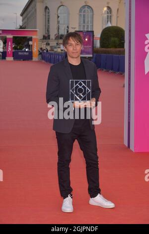 Sean Baker assiste aux lauréats lors du 47e Festival du film américain de Deauville à Deauville, France, le 11 septembre 2021. Photo de Julien Reynaud/APS-Medias/ABACAPRESS.COM Banque D'Images