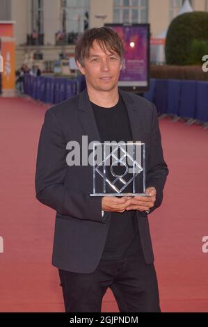 Sean Baker assiste aux lauréats lors du 47e Festival du film américain de Deauville à Deauville, France, le 11 septembre 2021. Photo de Julien Reynaud/APS-Medias/ABACAPRESS.COM Banque D'Images