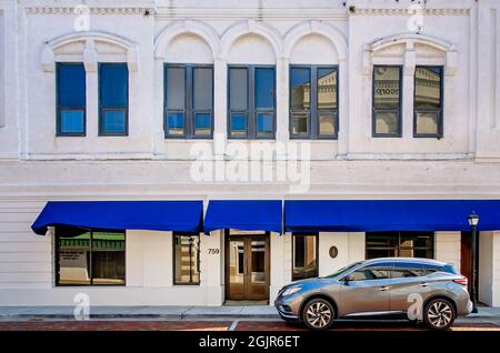 Un cabinet d'avocats est photographié dans un bâtiment historique sur Howard Avenue, le 5 septembre 2021, à Biloxi, Mississippi. Banque D'Images