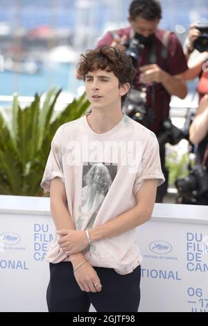 Timothée Chalamet participe au 74e Festival de Cannes 2021 Banque D'Images