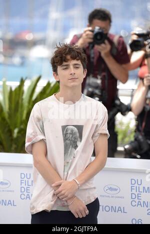 Timothée Chalamet participe au 74e Festival de Cannes 2021 Banque D'Images