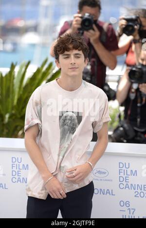 Timothée Chalamet participe au 74e Festival de Cannes 2021 Banque D'Images
