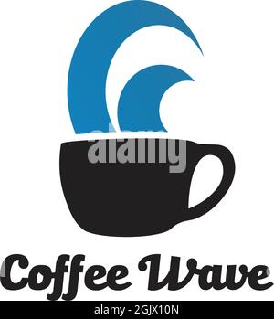 Modèle d'illustration vectoriel d'inspiration avec logo Icon Shop Illustration de Vecteur