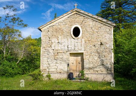 Église de Santa Caterina. Modigliana, Forlì, Émilie-Romagne, Italie, Europe. Banque D'Images