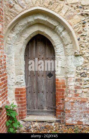 Église Sainte-Marie, camps de Shudy, Cambridgeshire, Royaume-Uni Banque D'Images