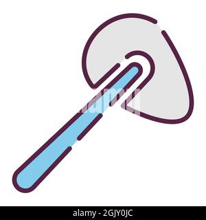 Vecteur d'icône de Reflex - style de coupe de ligne - illustration simple, contour modifiable, vecteur de modèle de conception, idéal pour les impressions, les affiches, annonces, annou Illustration de Vecteur