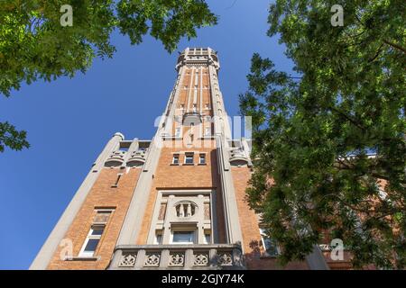 Lille, Beffroi, France Banque D'Images