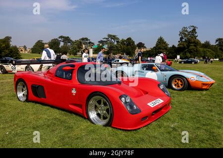 Ultima GTR (LX14 ETY) exposé au salon automobile du Palais de Blenheim le dimanche 5 septembre 2021 Banque D'Images