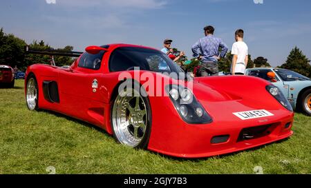 Ultima GTR (LX14 ETY) exposé au salon automobile du Palais de Blenheim le dimanche 5 septembre 2021 Banque D'Images