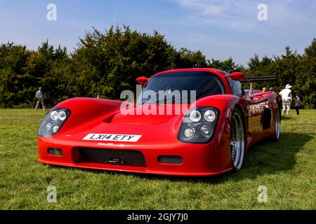 Ultima GTR (LX14 ETY) exposé au salon automobile du Palais de Blenheim le dimanche 5 septembre 2021 Banque D'Images