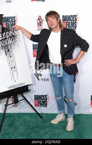 Los Angeles, États-Unis. 11 septembre 2021. Tom Higgenson de la Plaine White T's assister 24e danses annuelles avec films Festival musique vidéos Premiere 'Bleeding Audio' par des matchs au TCL Chinese Theatre, Los Angeles, CA le 11 septembre 2021 Credit: Eugene Powers/Alay Live News Banque D'Images