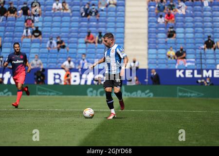 Barcelone, Espagne. 12 septembre 2021. Spanish la Liga football match RCD Espanyol vs Atletico de Madrid, Barcelone 12 septembre 2021 999/JGS/CORMON PRESSE crédit: CORDO PRESSE/Alay Live News Banque D'Images