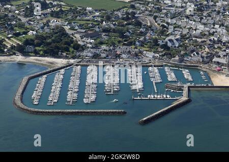 FRANCE LOIRE-ATLANTIQUE (44)PORT DE PIRIAC-SUR-MER Banque D'Images