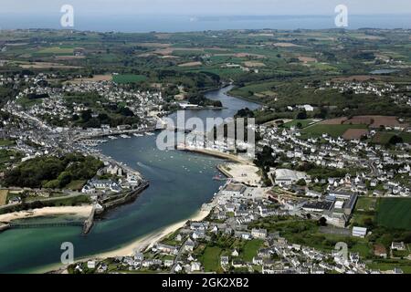 FRANCE FINISTÈRE (29) AUDIERNE Banque D'Images