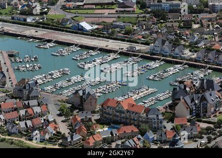 FRANCE CALVADOS (14) PORT DE DIVES-SUR-MER Banque D'Images