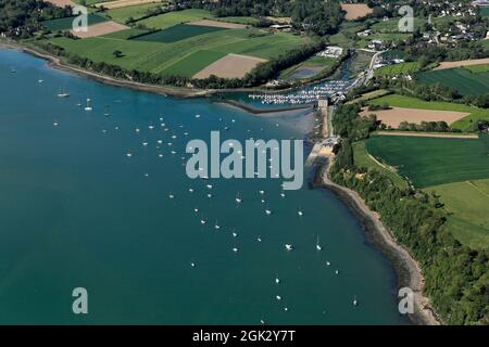 FRANCE ILLE-ET-VILAINE (35) PLOUER-SUR-RANCE Banque D'Images