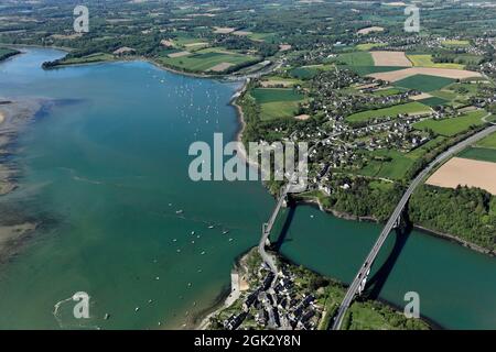 FRANCE ILLE-ET-VILAINE (35) PLOUER-SUR-RANCE Banque D'Images