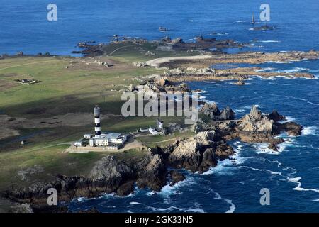 FRANCE FINISTÈRE (29) ÎLE OUESSANT Banque D'Images