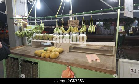 Certains des meilleurs Hawker Food de Geylang, Singapour Banque D'Images