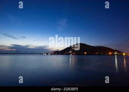 Ville de Nice Ha Tien dans la province de Kien Giang, dans le sud du Vietnam Banque D'Images