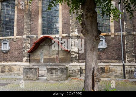 Patrimoine de l'UNESCO avec béguinage médiéval à Gand, Belgique Banque D'Images