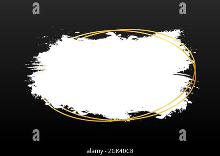 Modèle de devis, crochets conceptuels, forme de grunge. Tracé acrylique tracé à la main, modèle de devis. Illustration du stock vectoriel. Illustration de Vecteur