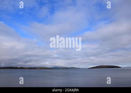 Balcary Bay, Dumfries & Galloway, Écosse 2021 Banque D'Images