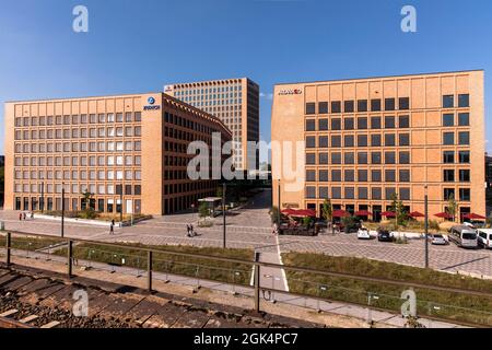 Le bâtiment de la Compagnie d'assurance Zurich dans la MesseCity dans le quartier Deutz, Cologne, Allemagne. Die Zurich-Versicherung dans la MesseCity im St Banque D'Images