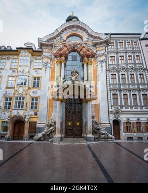 Eglise ASAM (Asamkirche) - Munich, Bavière, Allemagne Banque D'Images