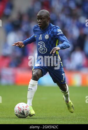 Photo du dossier datée du 19-08-2021, de n'Golo Kante, de Chelsea. Date de publication : lundi 13 septembre 2021. Banque D'Images