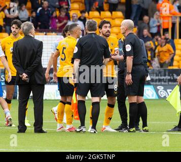 Photo: Gustavo Pantano/AHPIX LTD, football, Premier League, Wolverhampton Wanderers contre Manchester United, Molineux Stadium, Wolverhampton, Royaume-Uni, 29/08/ Banque D'Images