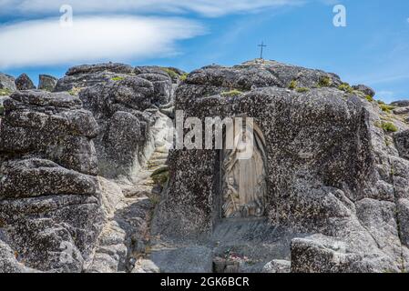Nossa Senhora da Boa Estrela à Serra da Estrela, Portugal Banque D'Images