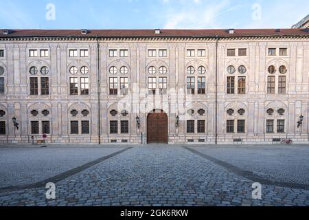 Kaiserhof (cour de l'empereur) à Munich Residenz - Munich, Bavière, Allemagne Banque D'Images