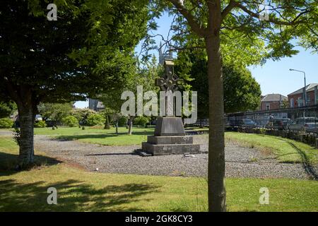 monument aux quatre maîtres michael o'clery dublin, république d'irlande Banque D'Images