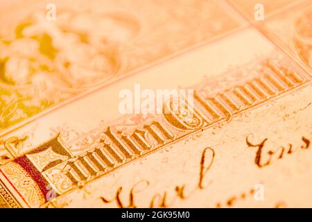 Document de famille, Autriche Banque D'Images