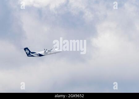 Air New Zealand ZK-NER de Havilland Canada Dash 8-300 Banque D'Images